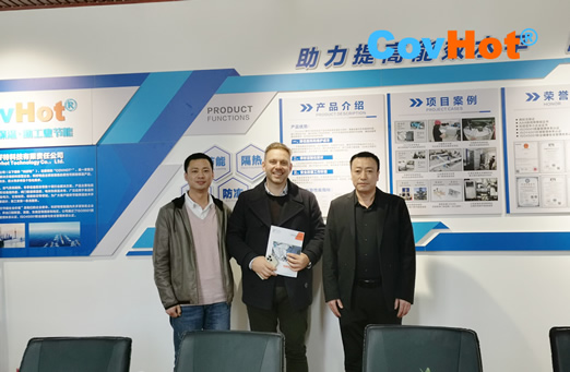 科好特公司迎接俄羅斯客戶參觀考察，洽談合作